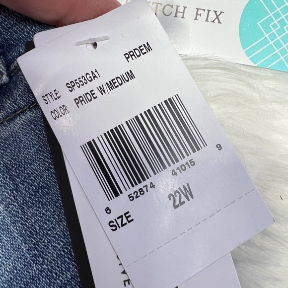 👖NWT🤩 |•KUT FROM THE KLOTH•| Ankle Straight Leg High Rise Jeans Size 22W👖 - Picture 9 of 13